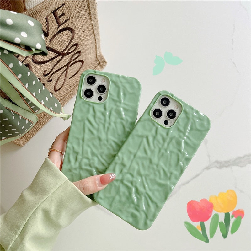 Retro matcha green tea art summer cool Japanese Phone Case For